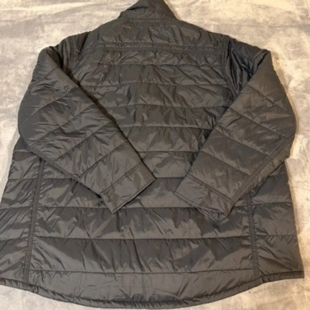 Wrangler RIGGS Workwear Tough Layers Black Quilted Puffer Jacket Mens‎ XXL Snap